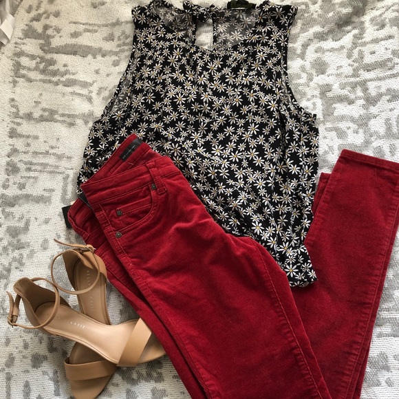 KUT skinny corduroy pants - Picture 1 of 6